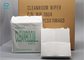0609 White Clean Room Wipes 55% Cellulose & 45% Polyester 3000pcs/ctn