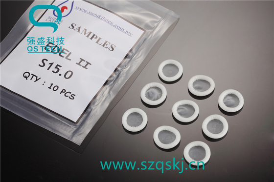 Natural Rubber Dust Free Finger Cots For Electronic Industry Clean Room