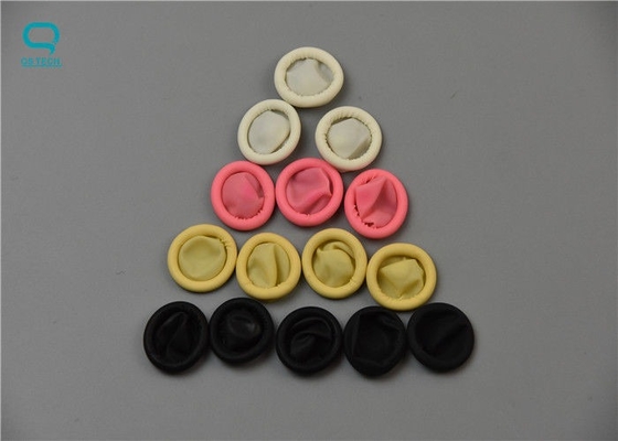 Cleanroom cream Color ESD Rubber Finger Stall For Industrial Use