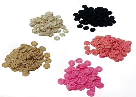 Cleanroom cream Color ESD Rubber Finger Stall For Industrial Use